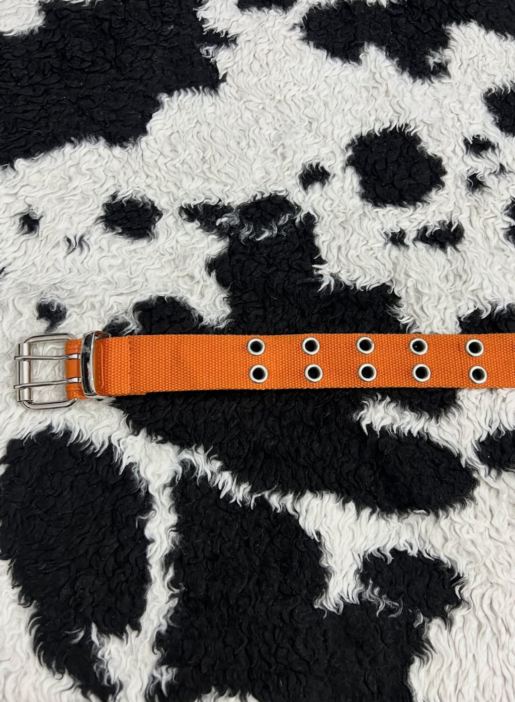 Orange Double-Hole Belt