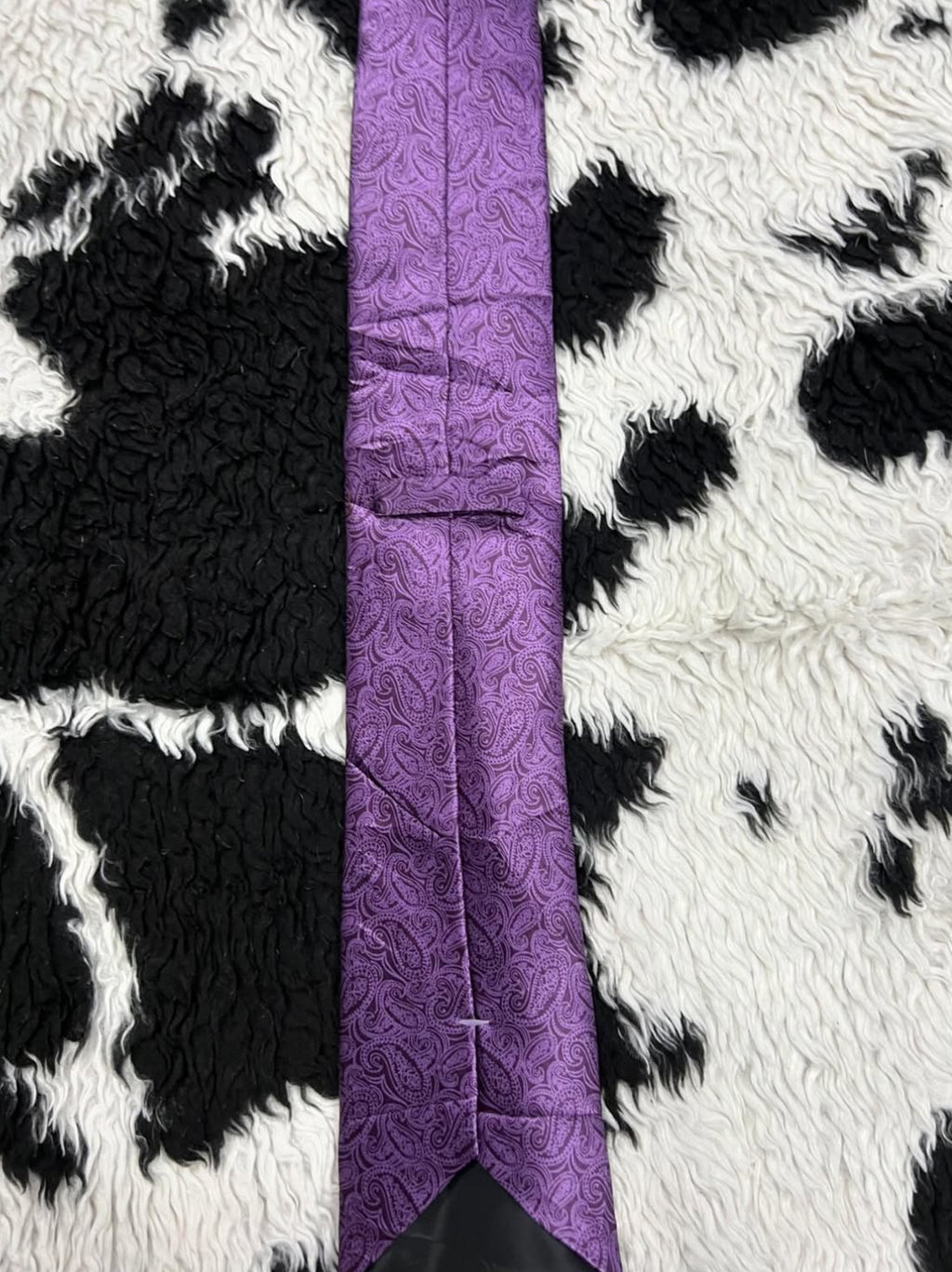 Purple Paisley Tie