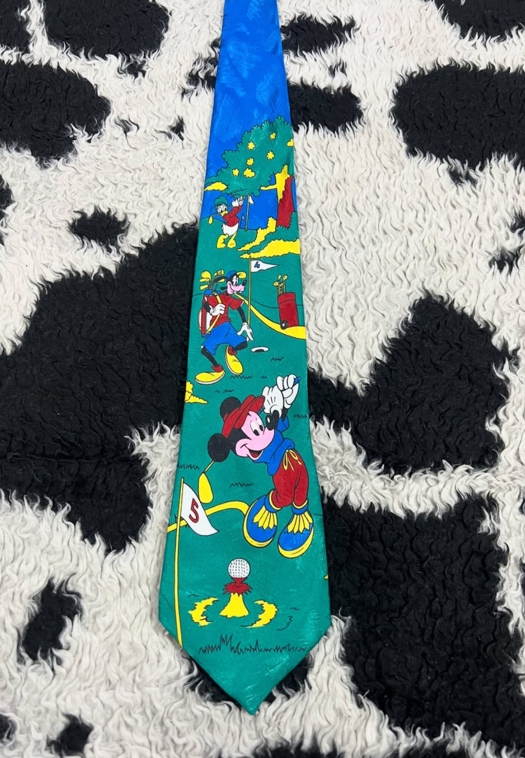 Mickey Mouse & Friends Golfing Tie