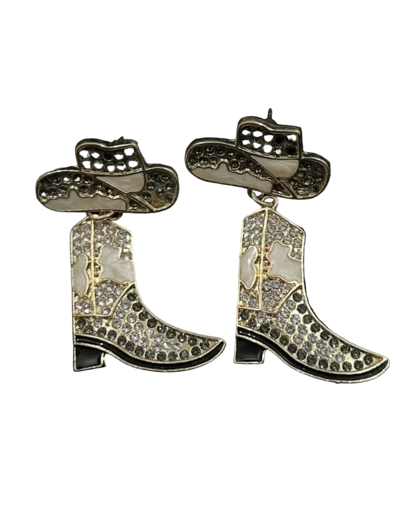 Cowboy Boots Earrings