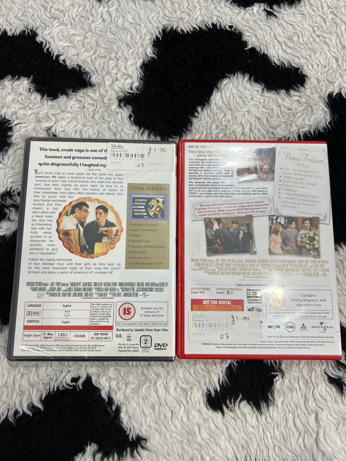 American Pie DVDs