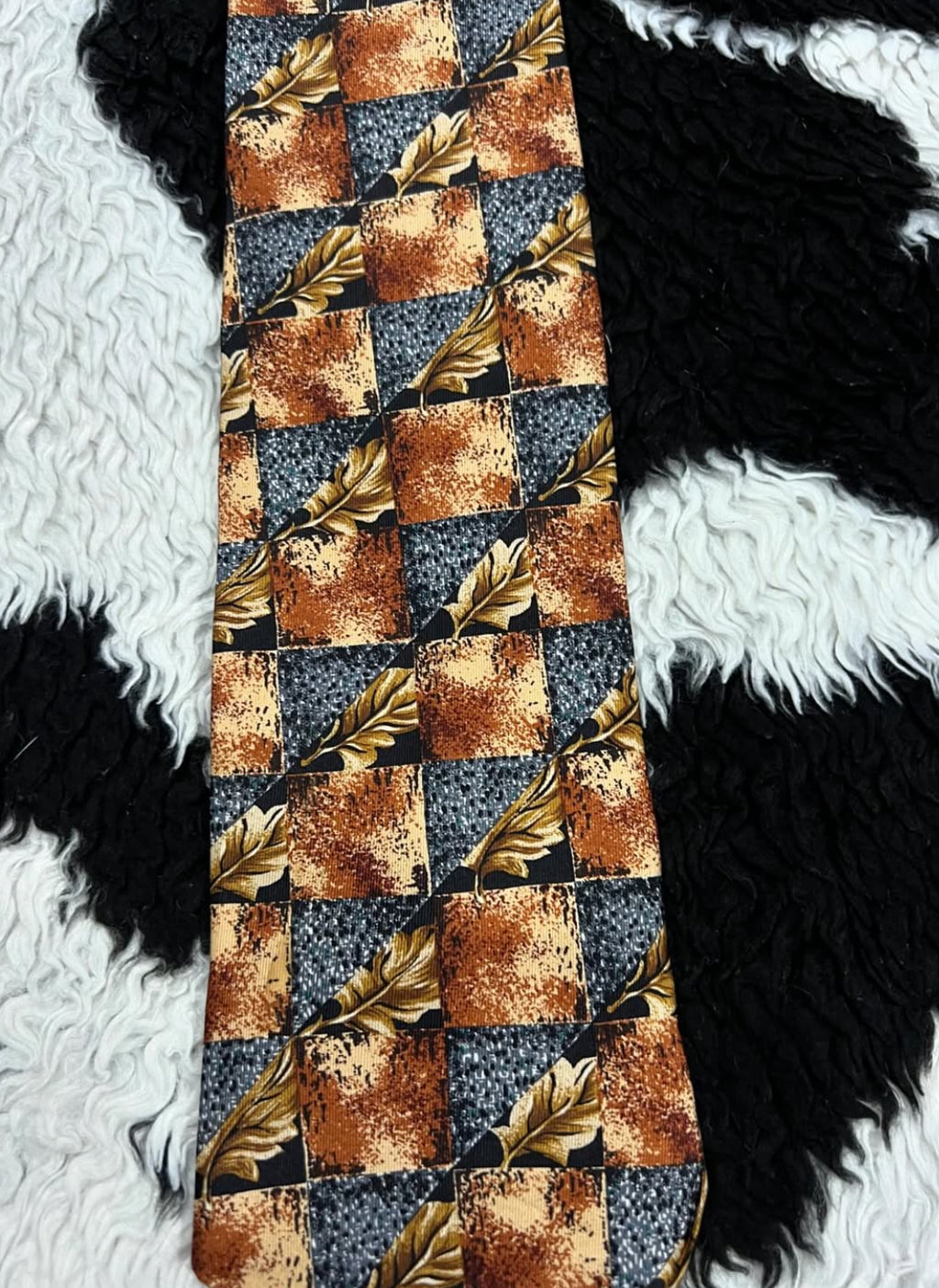 Cezan Leaves Tie