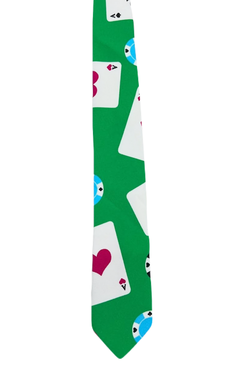 Narrow Poker Tie