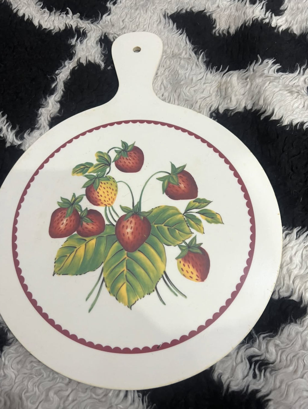 Strawberry Cutting Board