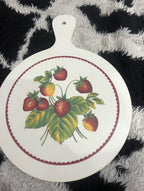 Strawberry Cutting Board
