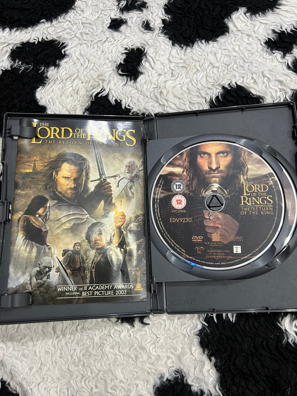 Lord of the Rings DVDs (Two Disc Sets)