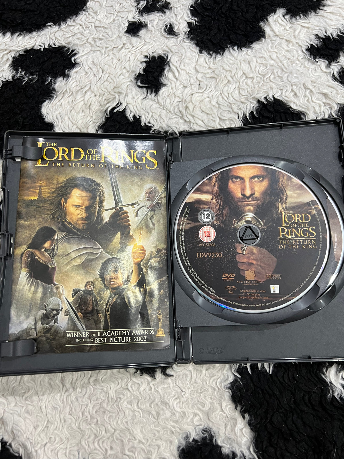 Lord of the Rings DVDs (Two Disc Sets)