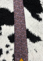 Pink & Blue Paisley Tie