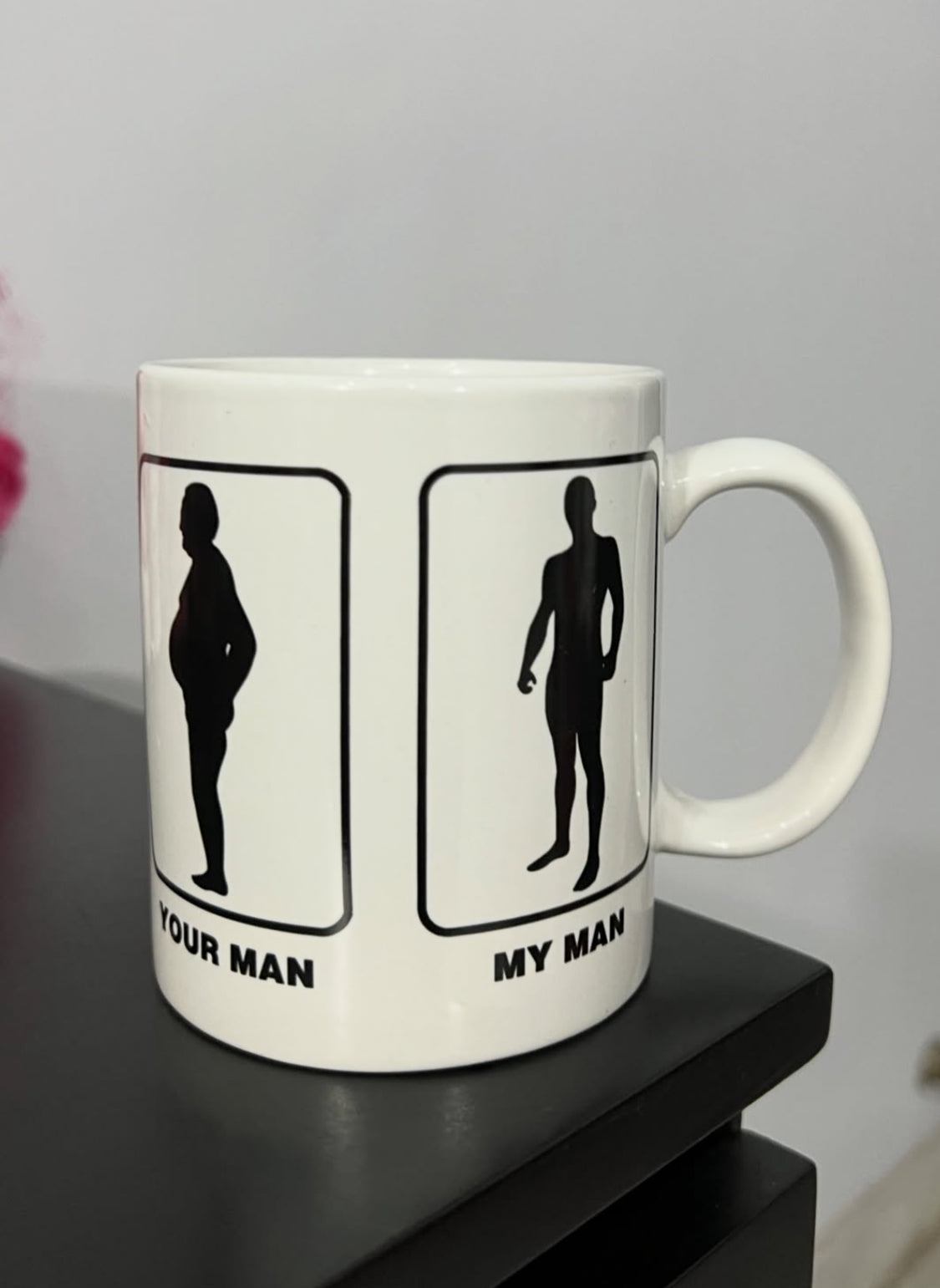 My Man vs. Your Man Mug