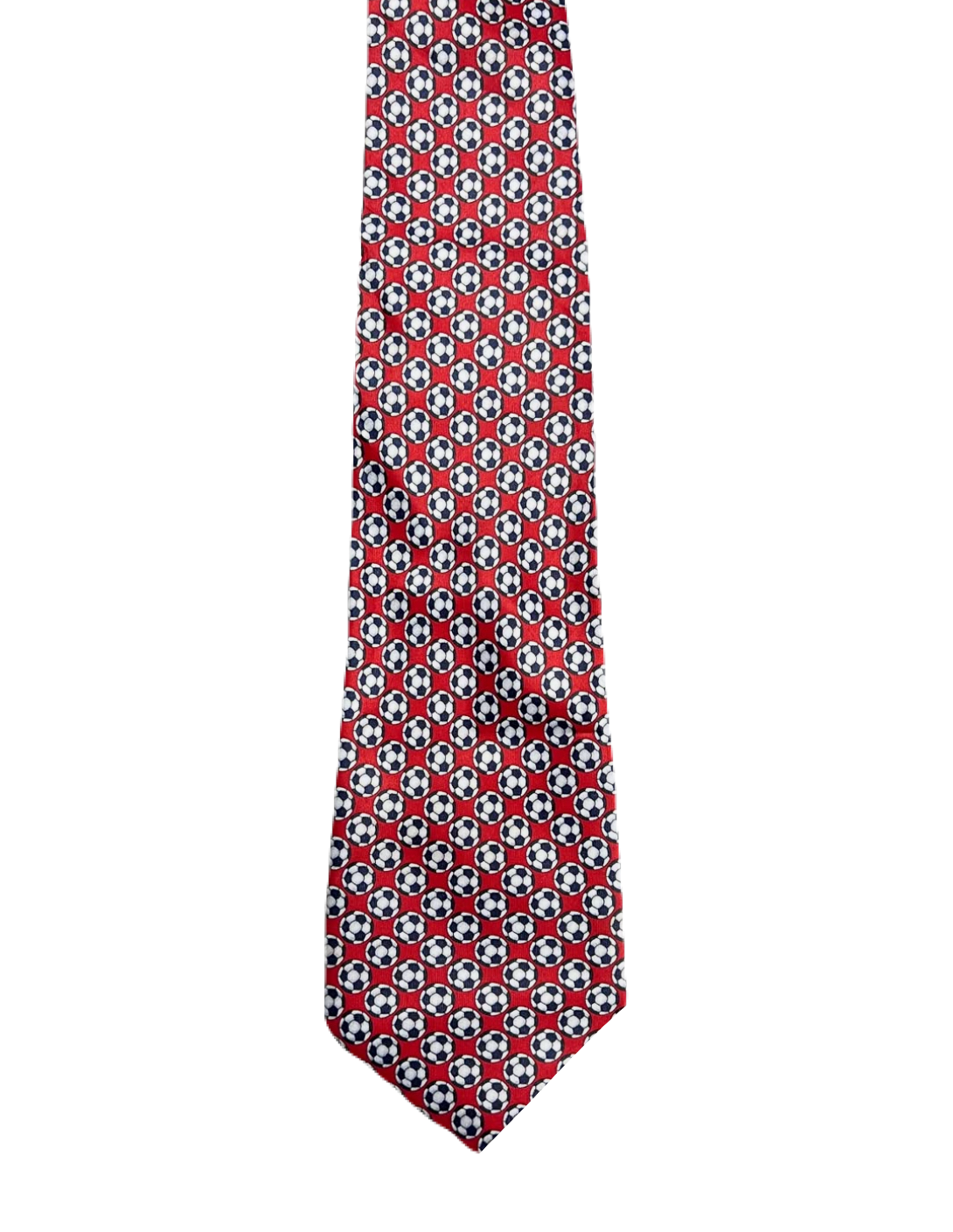 Red Football Tie