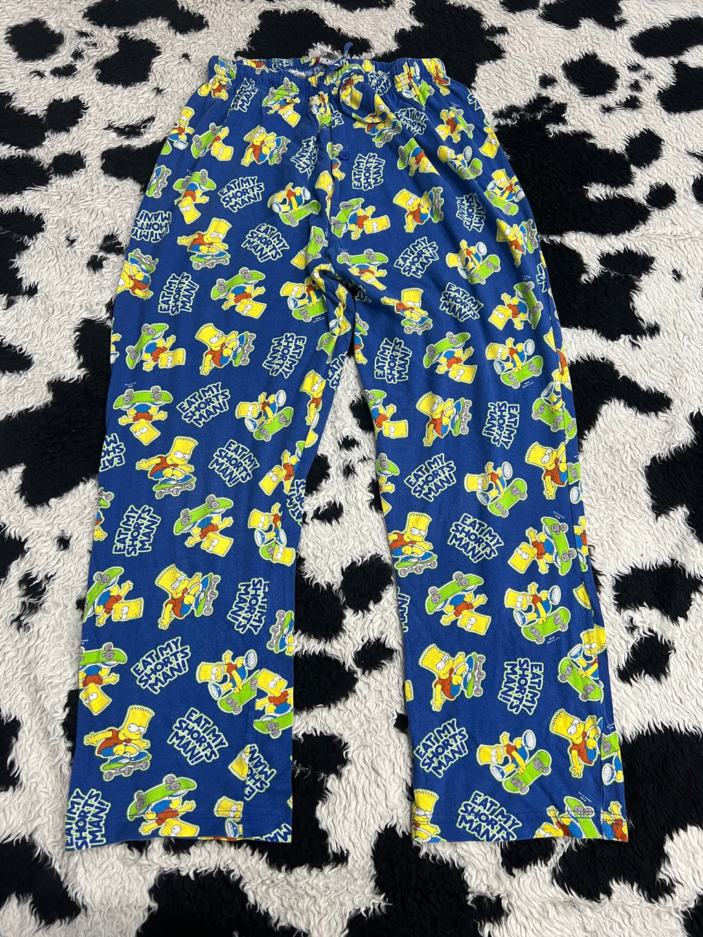 "Eat My Shorts" Bart Simpson Skating PJs (Small - Medium)