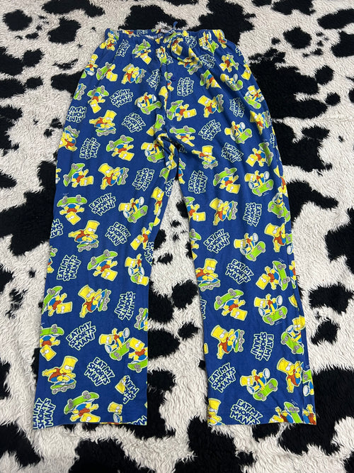 "Eat My Shorts" Bart Simpson Skating PJs (Small - Medium)