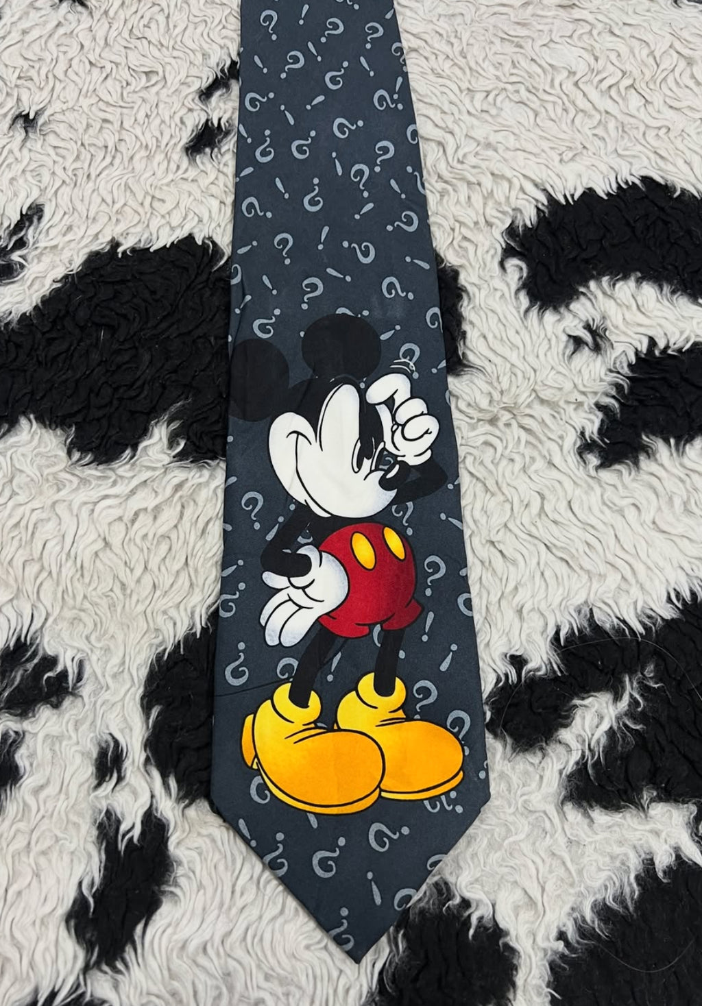 Disney Clueless Mickey Mouse Tie