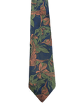 Fully Embroidered Hummingbird Tie