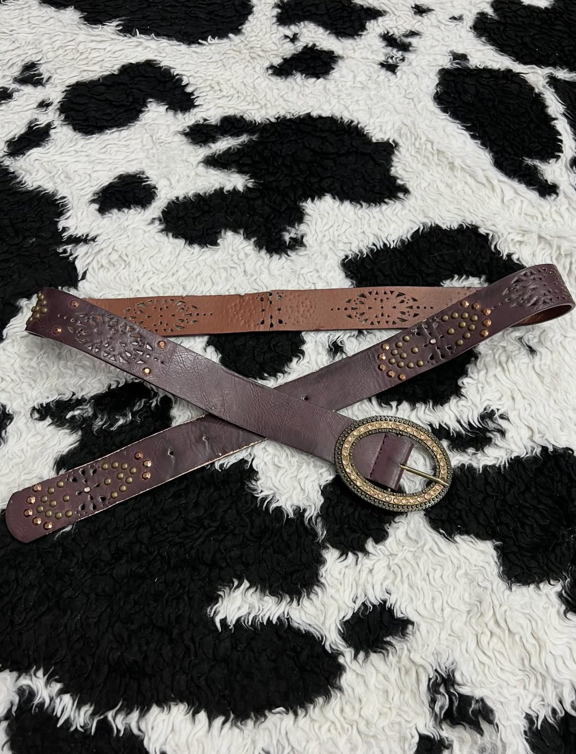 Brown Buckle Belt