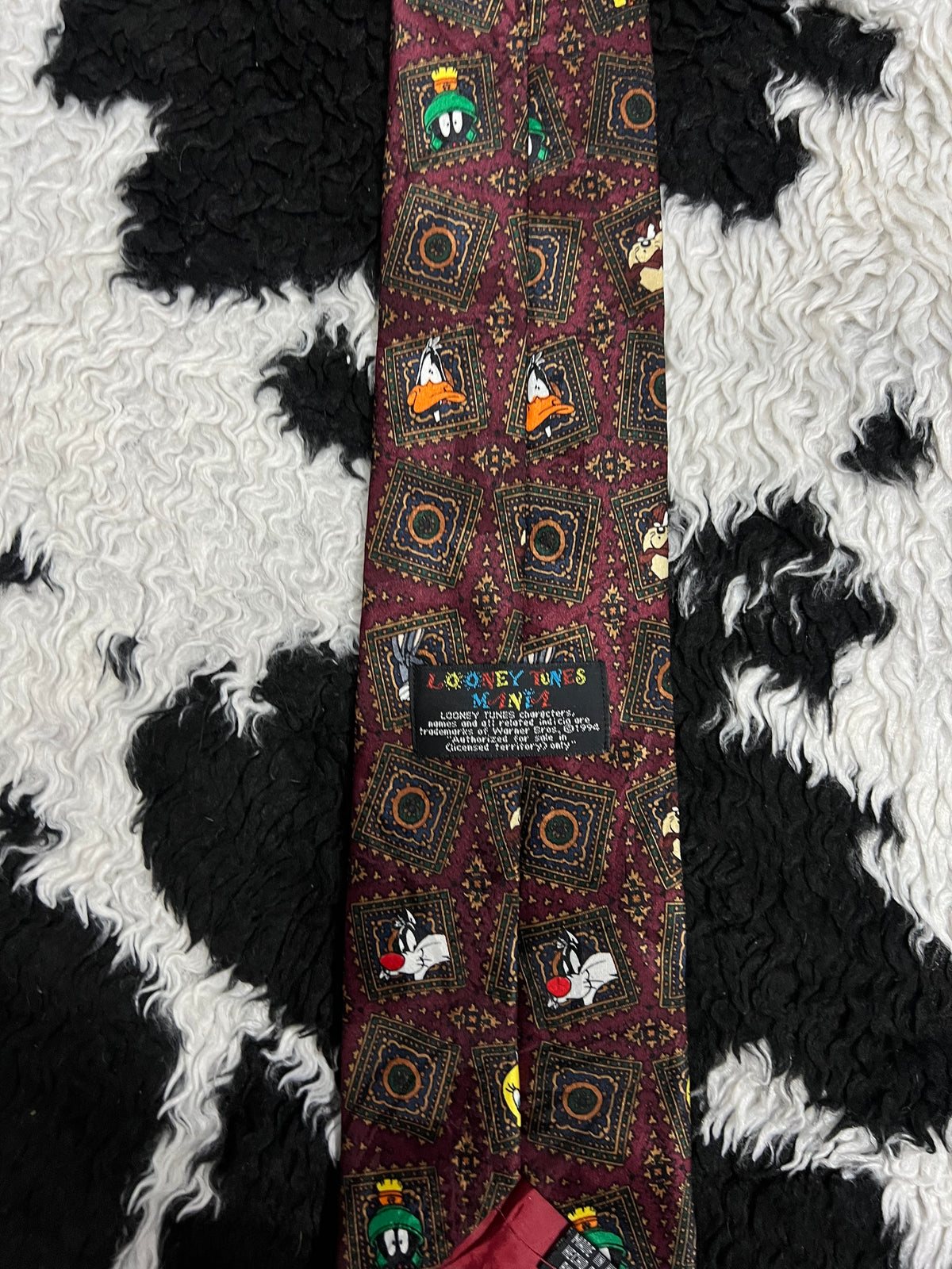 Vintage 1994 Looney Tunes Tie