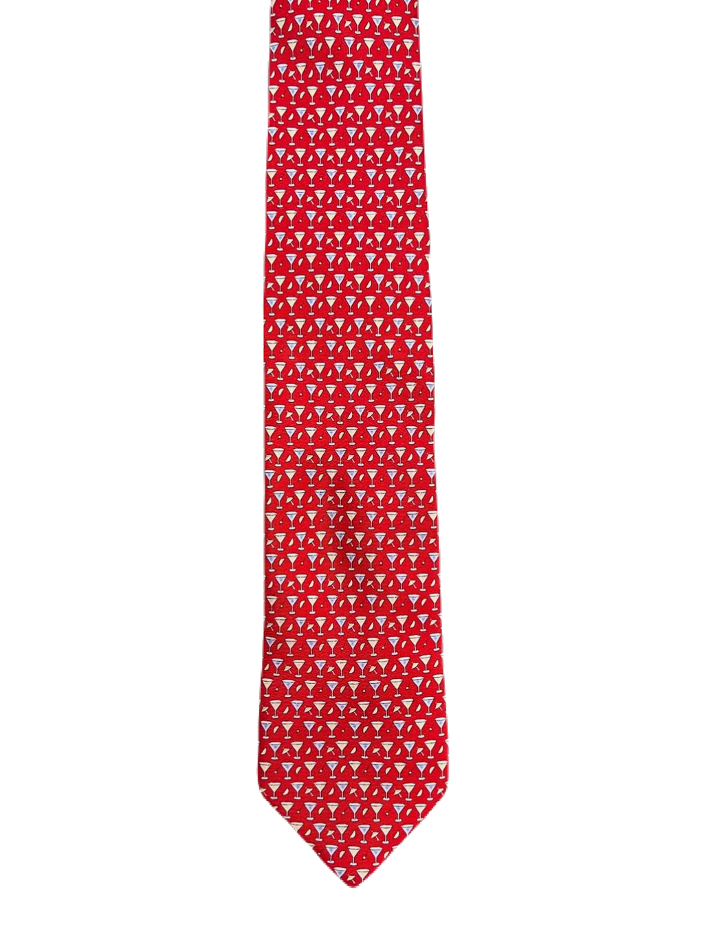 Martini Glasses Tie