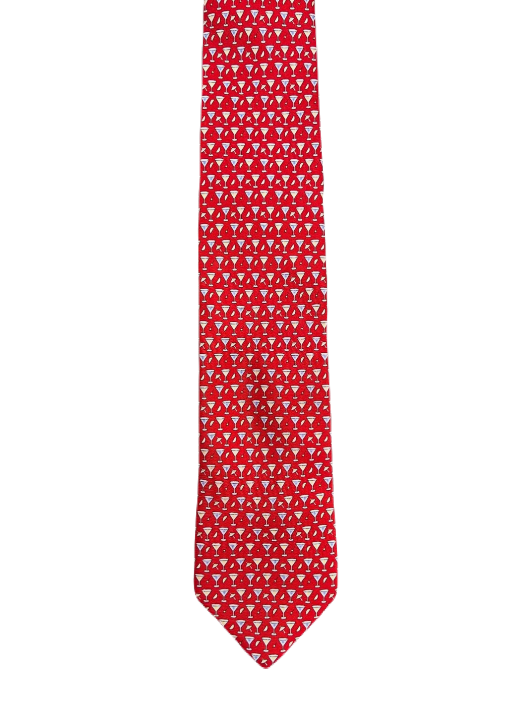 Martini Glasses Tie