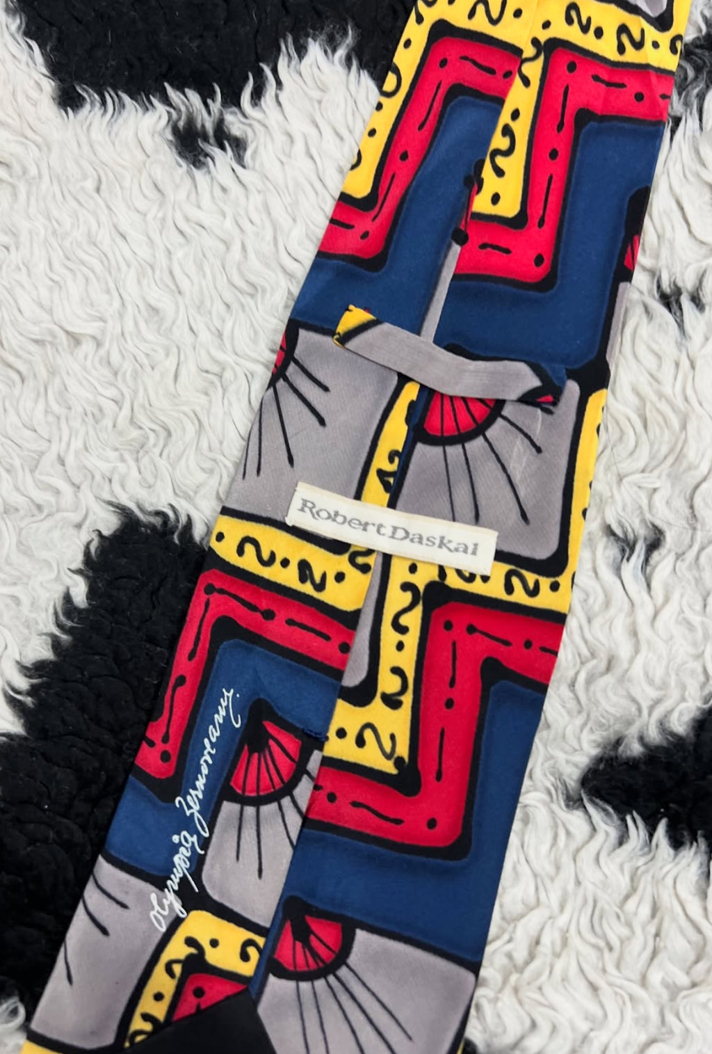 Robert Daskal Art Tie