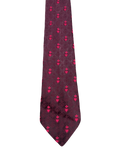 Delaware Hearts Embroidered Tie