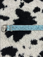 Glittery Blue Belt