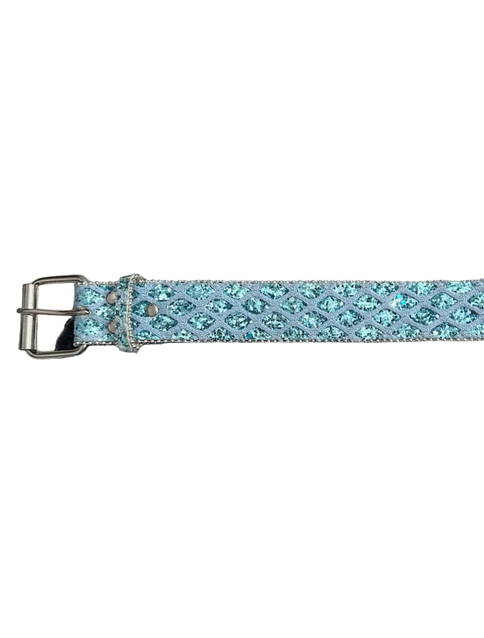 Glittery Blue Belt