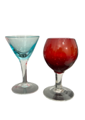 Mini Martini + Wine Glasses Set