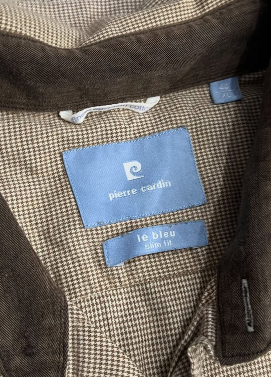 Pierre Cardin Brown Buttonup
