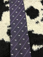 Purple Elephants Tie