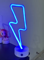 Lightening Bolt LED Stand