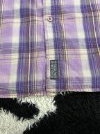 Petroleum Embroidered Buttonup