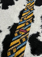 Montago Black & Gold Tie