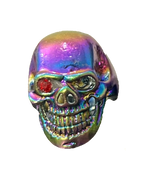 Rainbow Skull Chunky Ringh