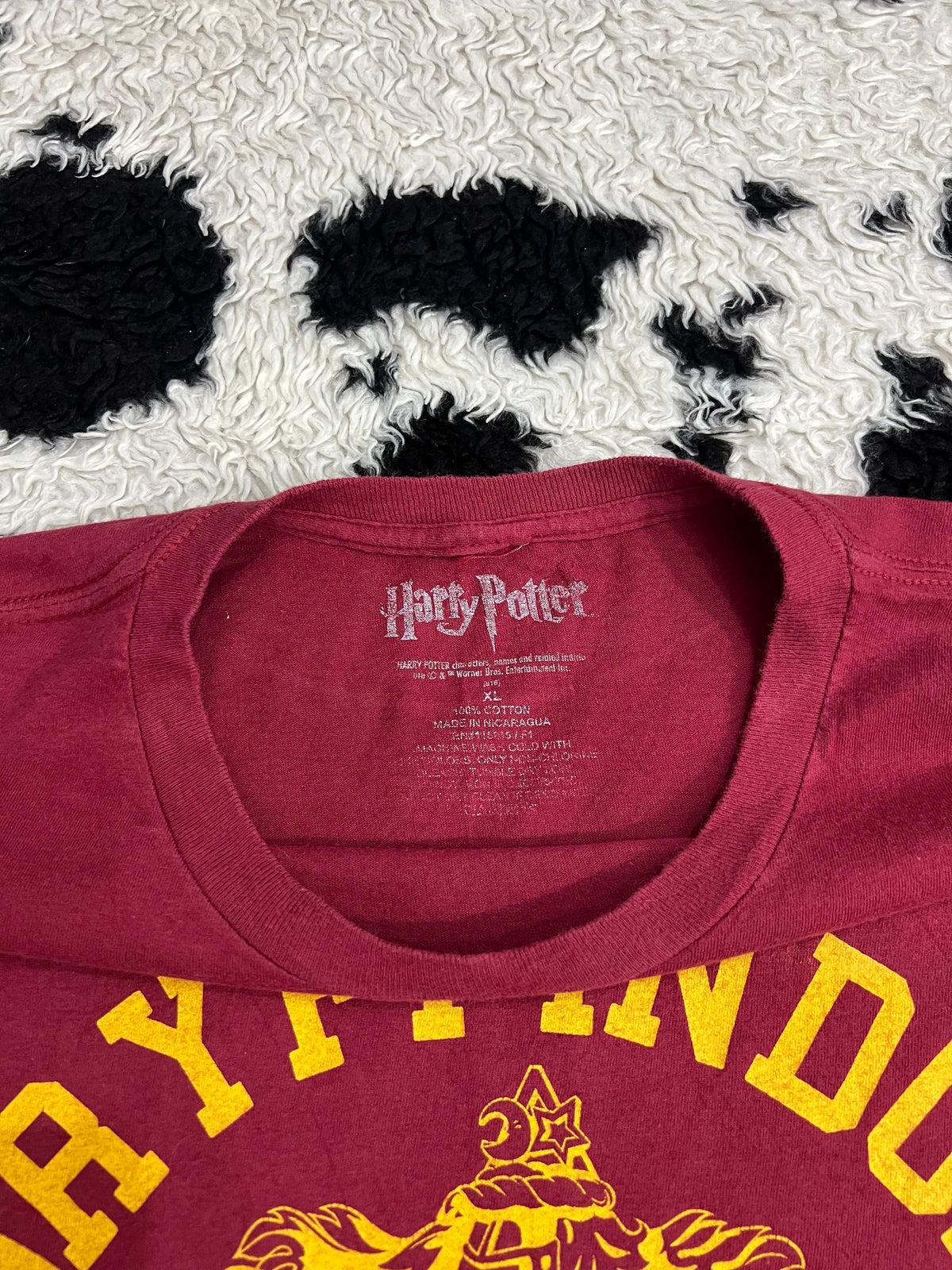 Harry Potter Quidditch Gryffindor Tee (Medium)