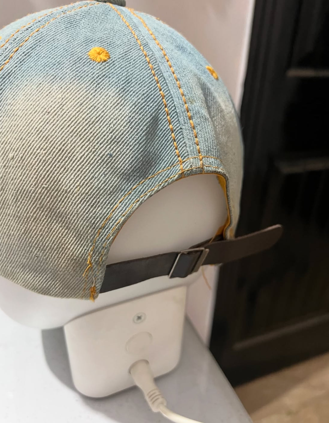 Texas Bedazzled Denim Cap