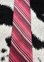 Stafford Pink Striped Tie