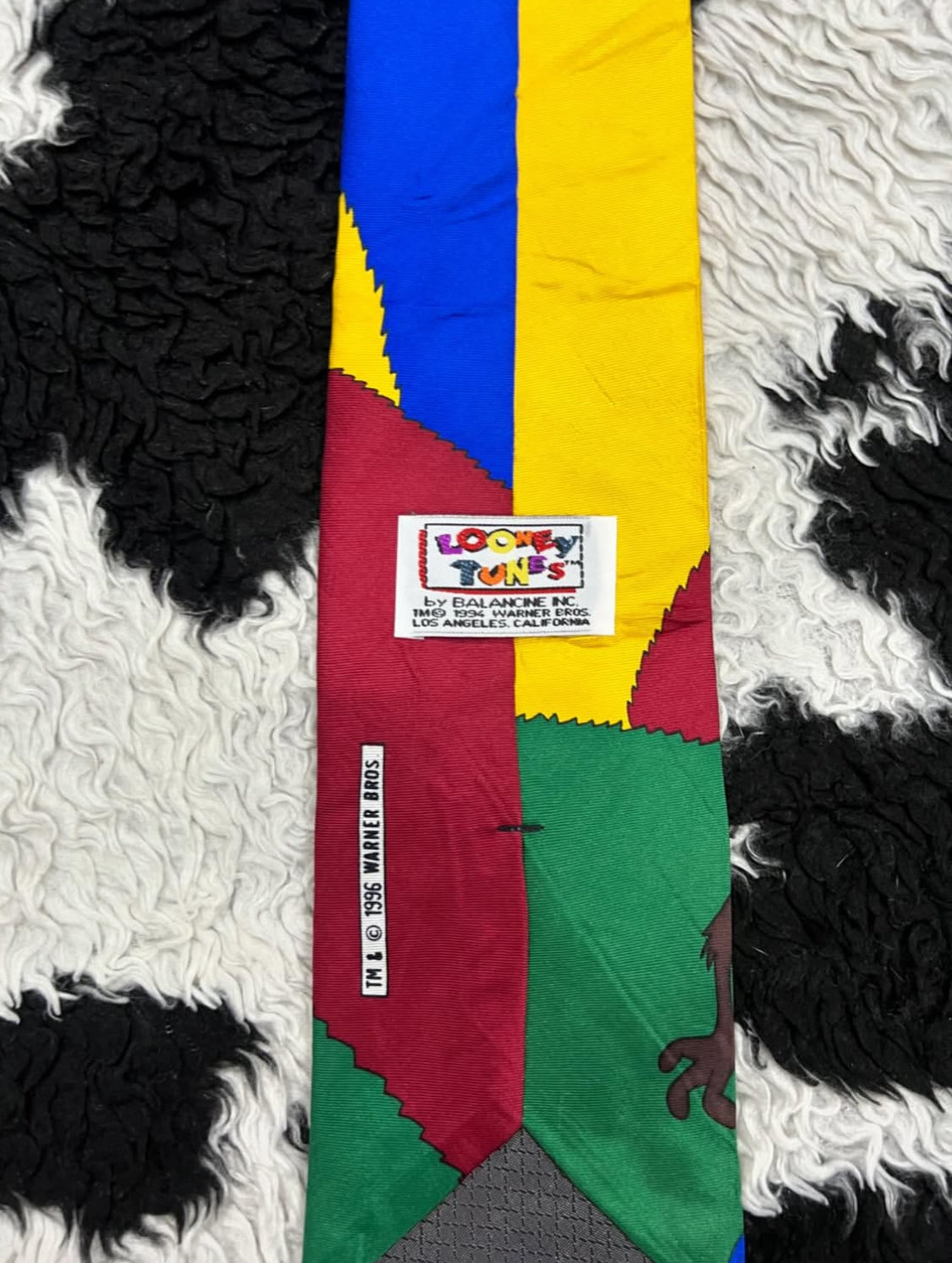 Vintage 1994 Taz Golfing Tie