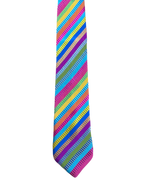 Vibrant Colorful Embroidered Tie
