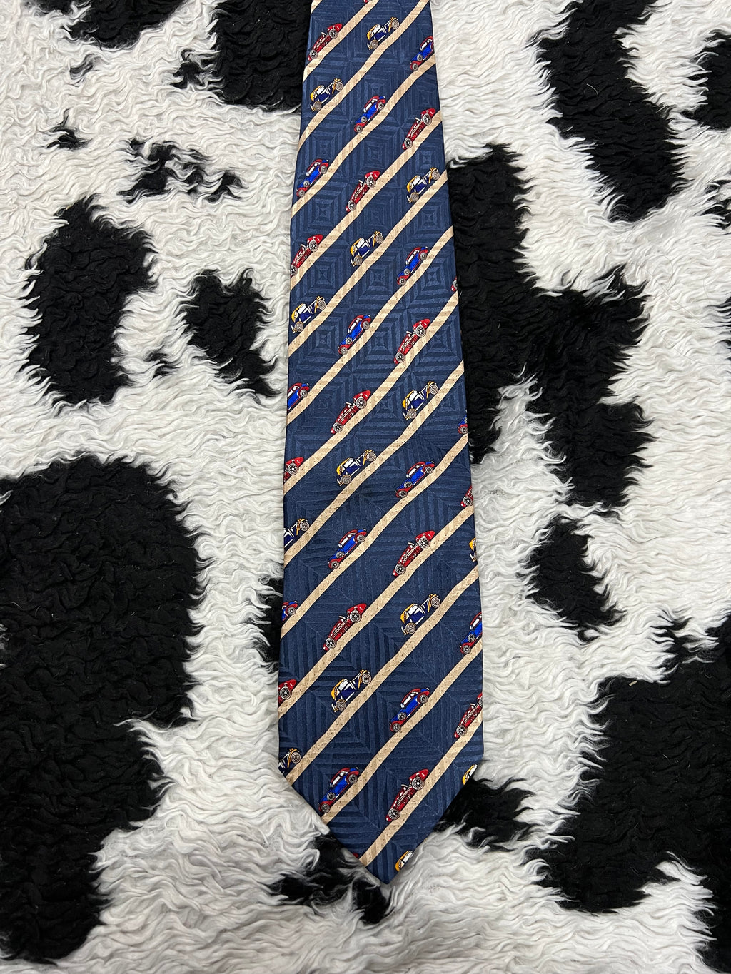 Vintage Cars Tie
