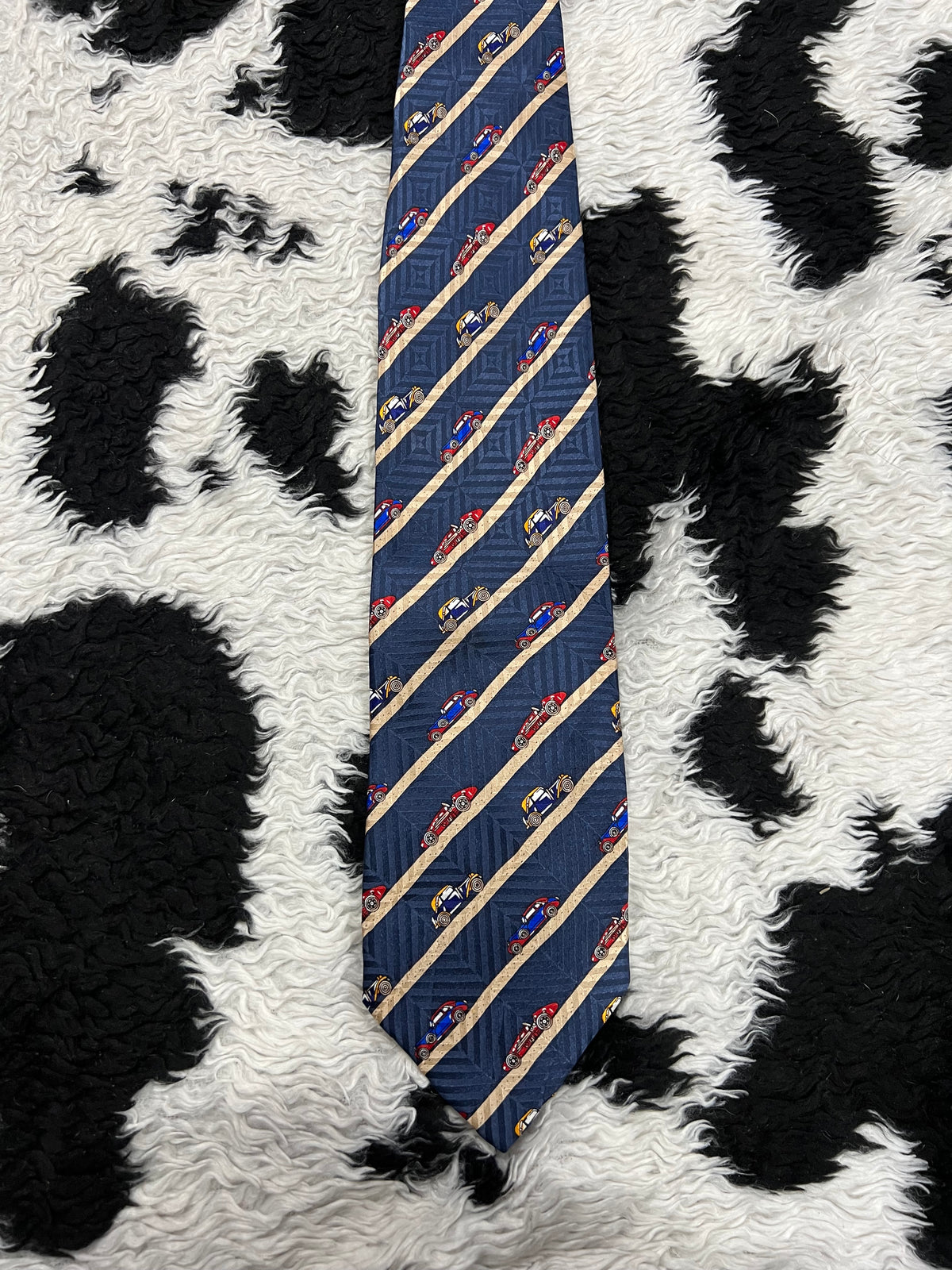 Vintage Cars Tie