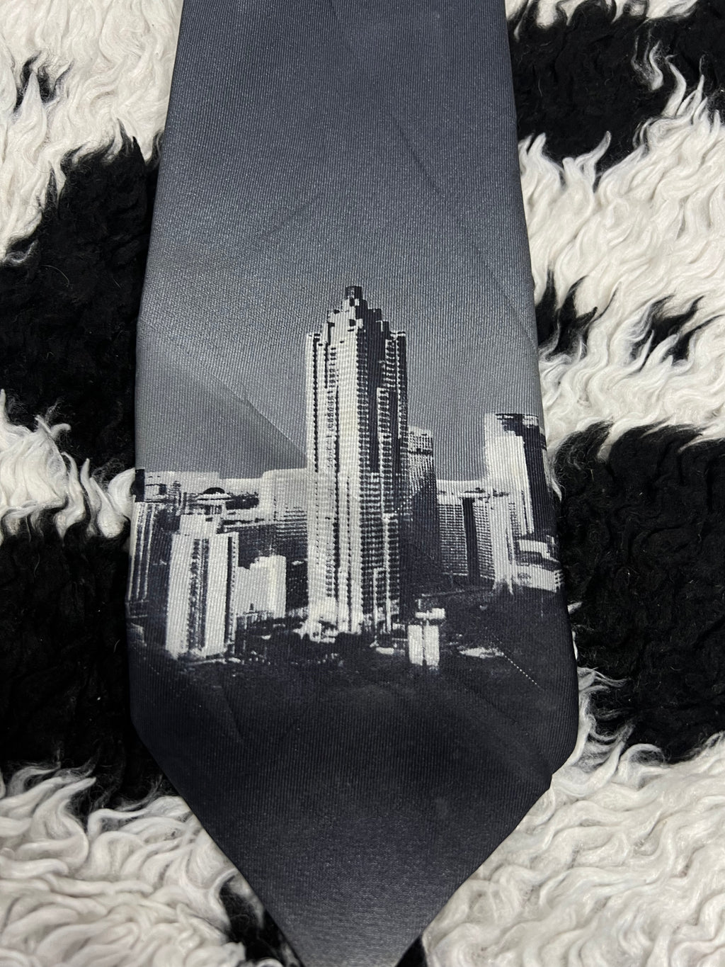 NEXT Cityscape Building Tie