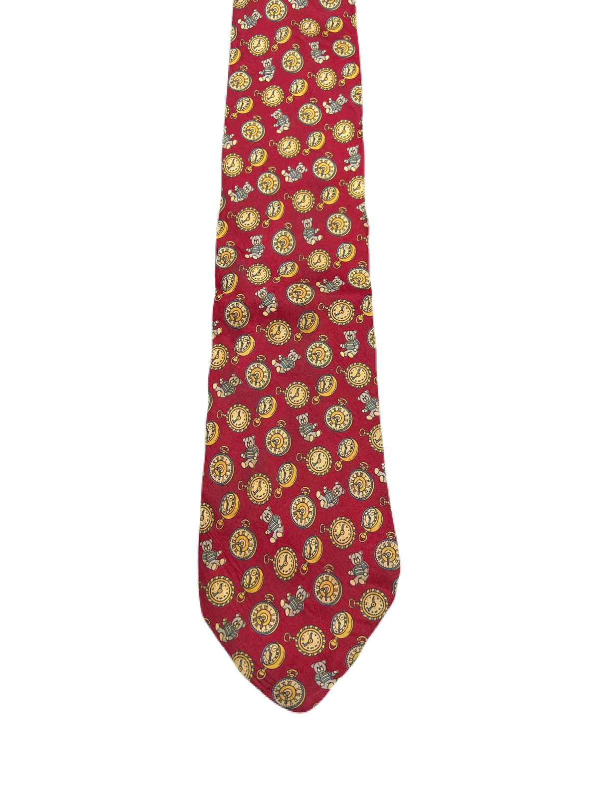 Teddys & Clocks Tie