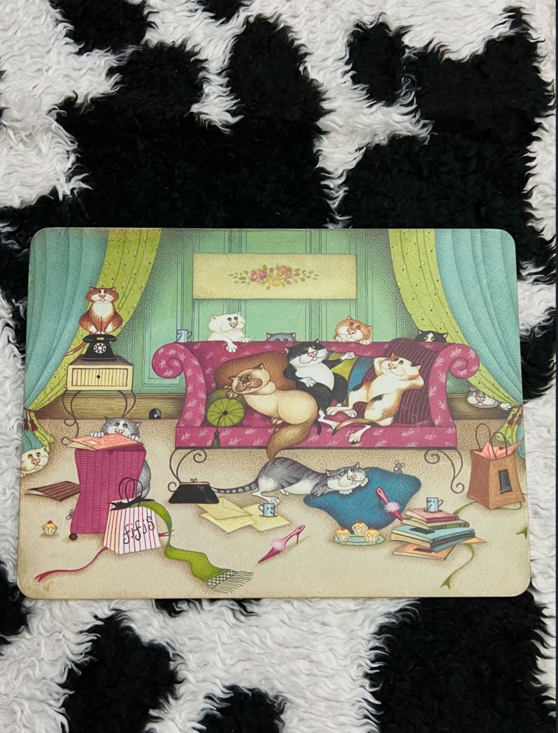 Big Cat Family Placemats