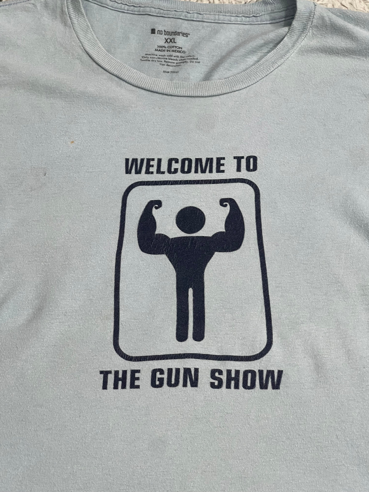 "Welcome to the Gun Show" Tee (Large)