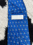 Blue Flowers Tie