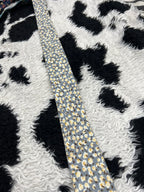 Penguin Grey Floral Narrow Tie