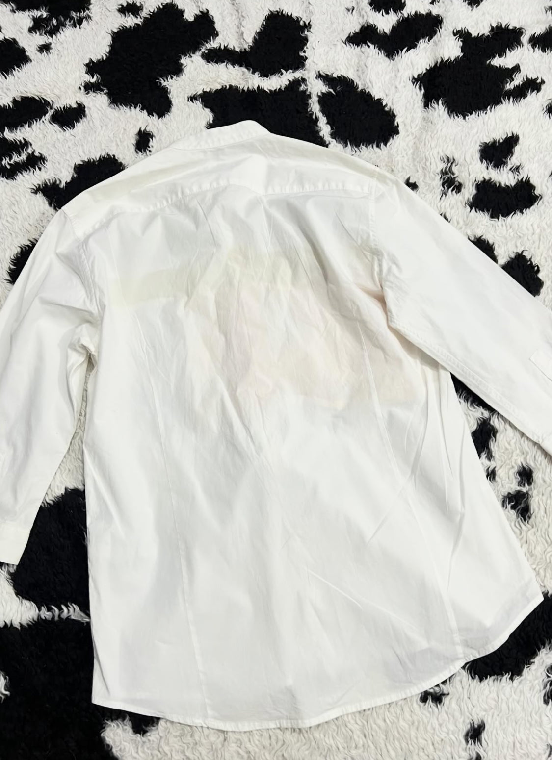 Mind Bridge White Patchwork Buttonup