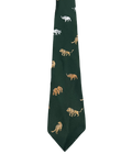 Wildlife Embroidered Tie
