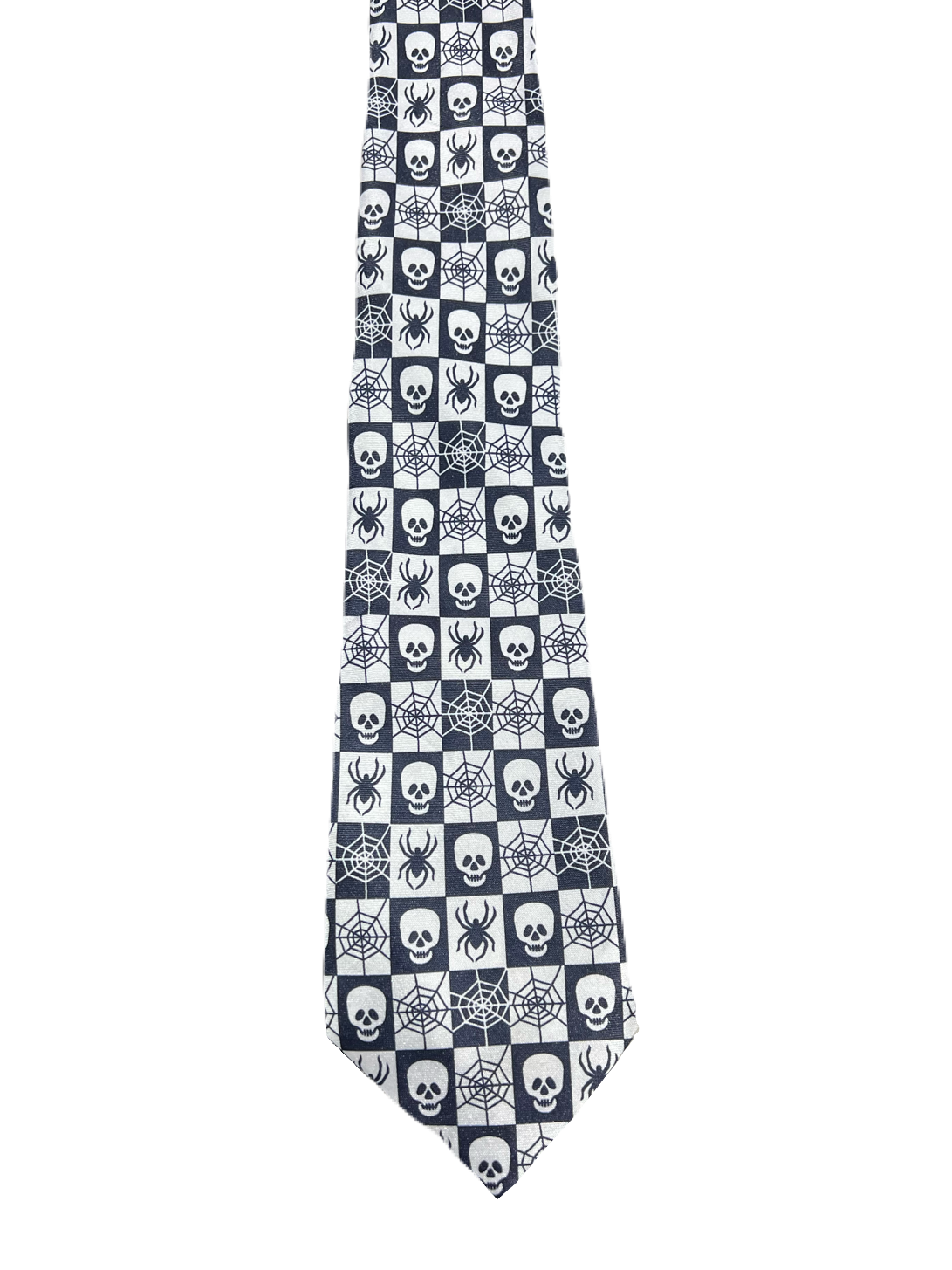 Skulls & Spiders Tie