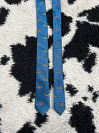 NEXT Car Embroidered Narrow Tie